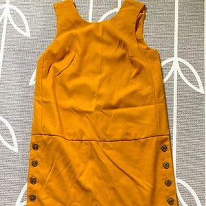 Mustard yellow Banana Republic Dress